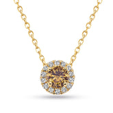 Yellow Diamond Pendant - Dracakis Jewellers